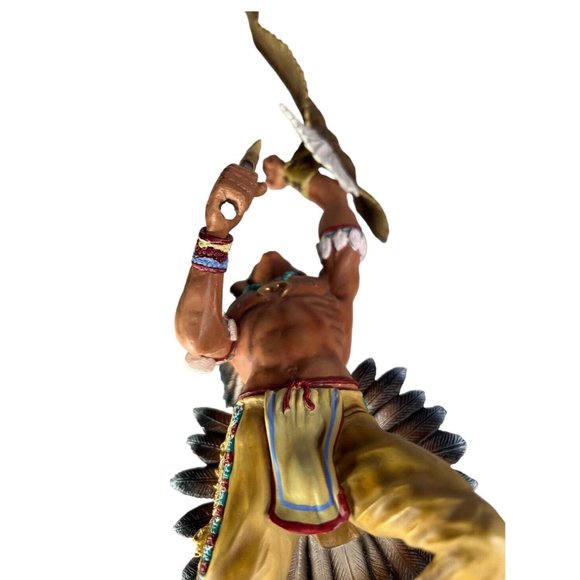 1995 Hamilton Tailsman of Courage Gifts of‎ Antient Spirits Native Eagle FLAW - Picture 9 of 13